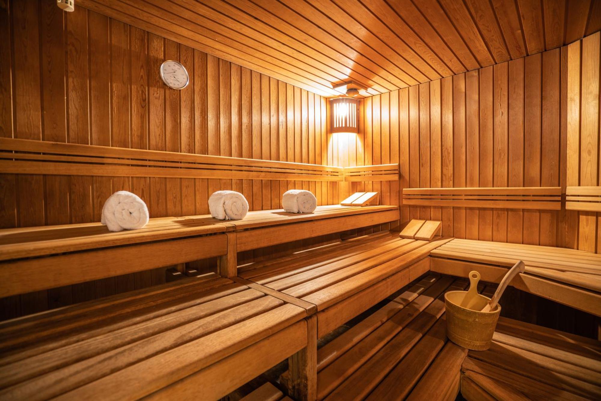 Studio Im Hotel Des Alpes Flims Exterior foto